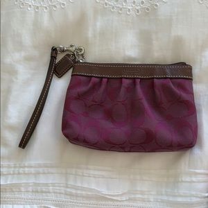 Flash sale! Coach wristlet!